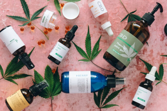 Cosmetics and CBD